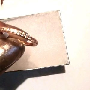 Rose gold cubic zirconia gorgeous ring